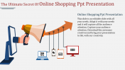 Attractive Online Shopping PPT Presentation Designs